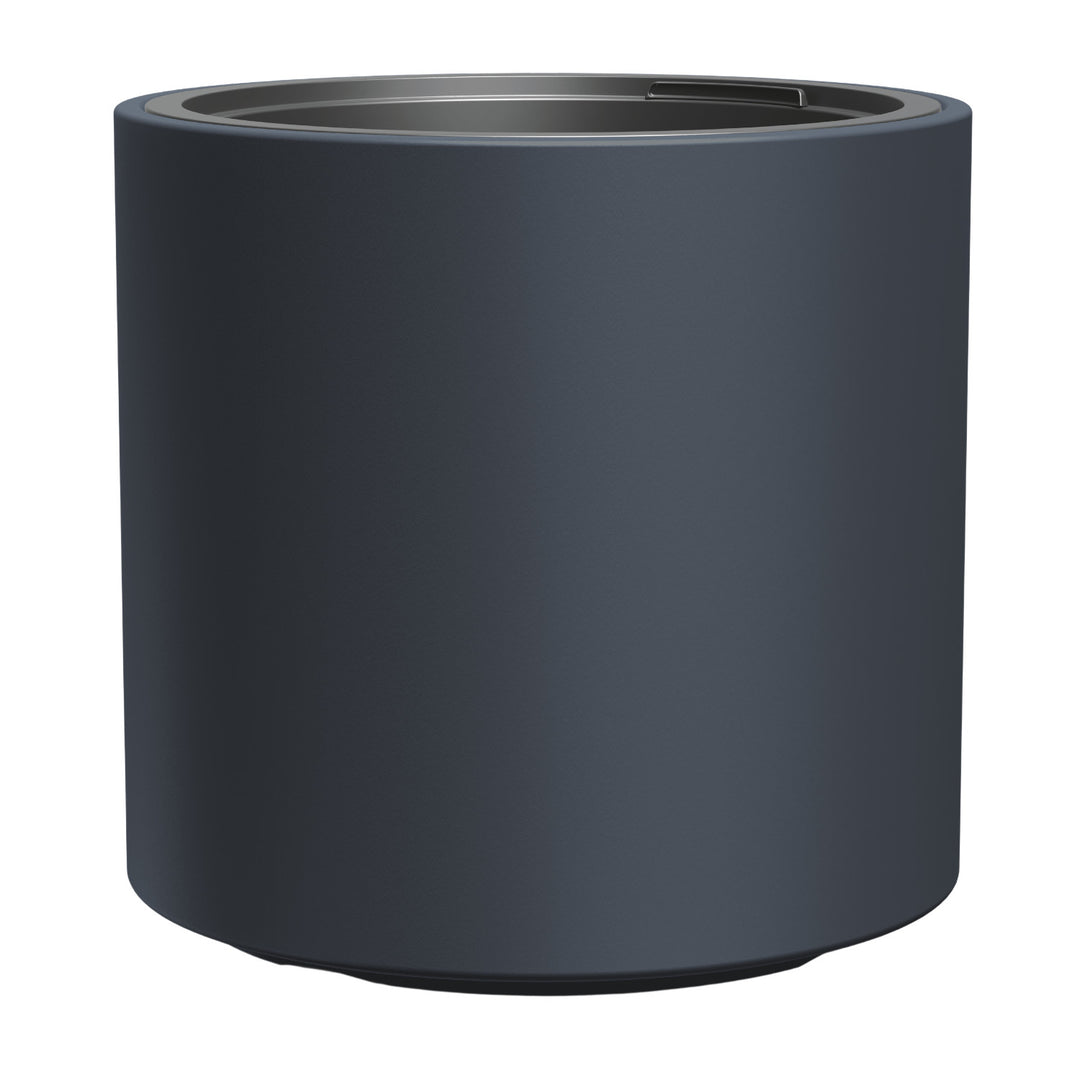 Vaso Prosperplast, com encaixe, altura 29cm, antracite, Heos, 2 peças