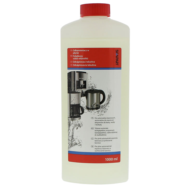 Descalcificador para máquinas de café e chaleiras, 1 litro, universal, Scanpart