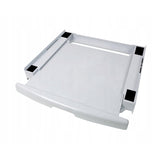 Conexión universal para lavadora-secadora, estante extraíble, 60 cm, blanco, Scanpart