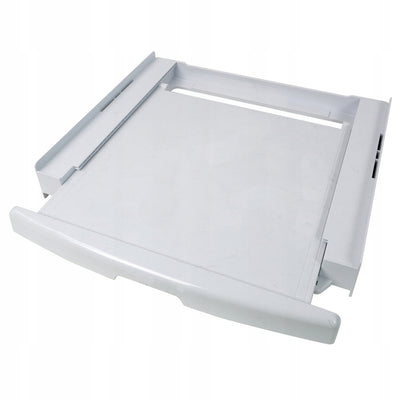 Ligação universal para máquina de lavar e secar roupa, prateleira extraível, 60 cm, branca, Scanpart
