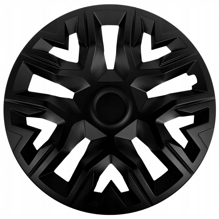 Calotas NRM The Best 15'' Universal Preto Fosco 4 Peças