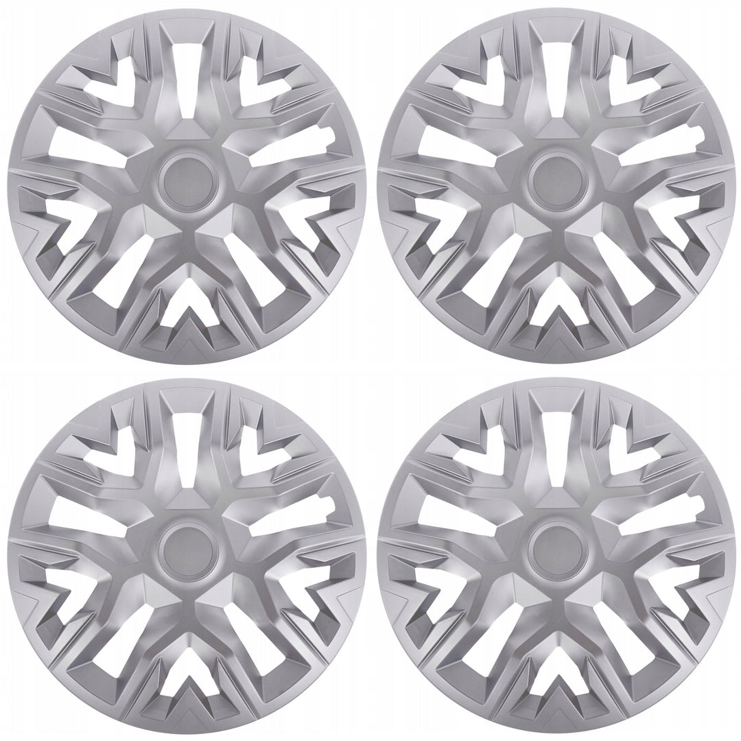 NRM The Best Tapacubos universales 16'' plata 4 piezas