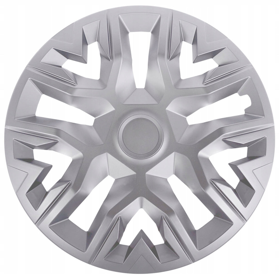 NRM The Best Tapacubos universales 16'' plata 4 piezas