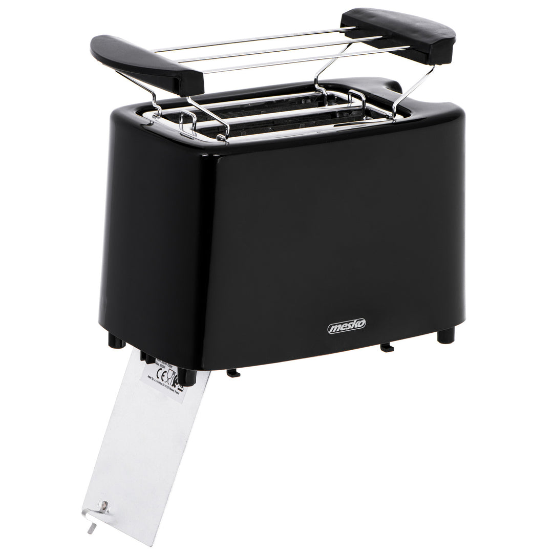 Torradeira Mesko, Torradeira de 2 Fatias, 900 W, Preta, MS 3220