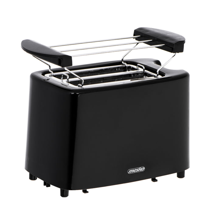 Torradeira Mesko, Torradeira de 2 Fatias, 900 W, Preta, MS 3220