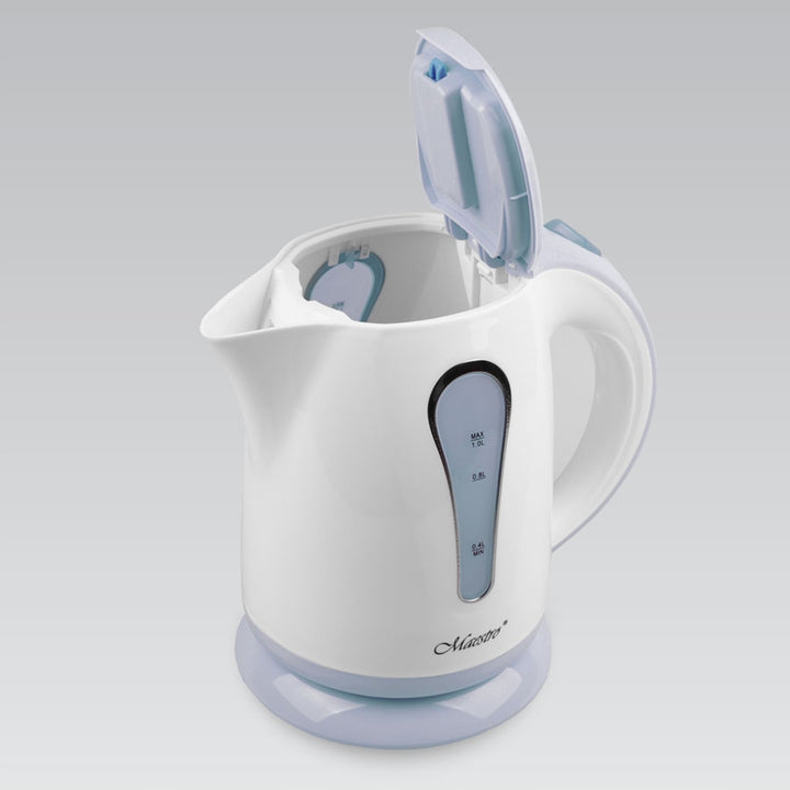 Maestro Hervidor eléctrico, 1000W, 1l, Color azul, MR028