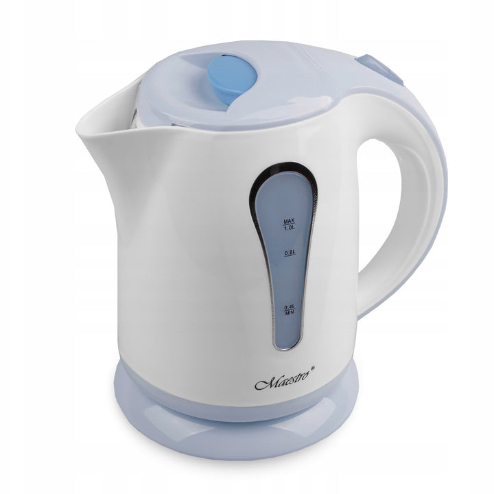 Maestro Hervidor eléctrico, 1000W, 1l, Color azul, MR028
