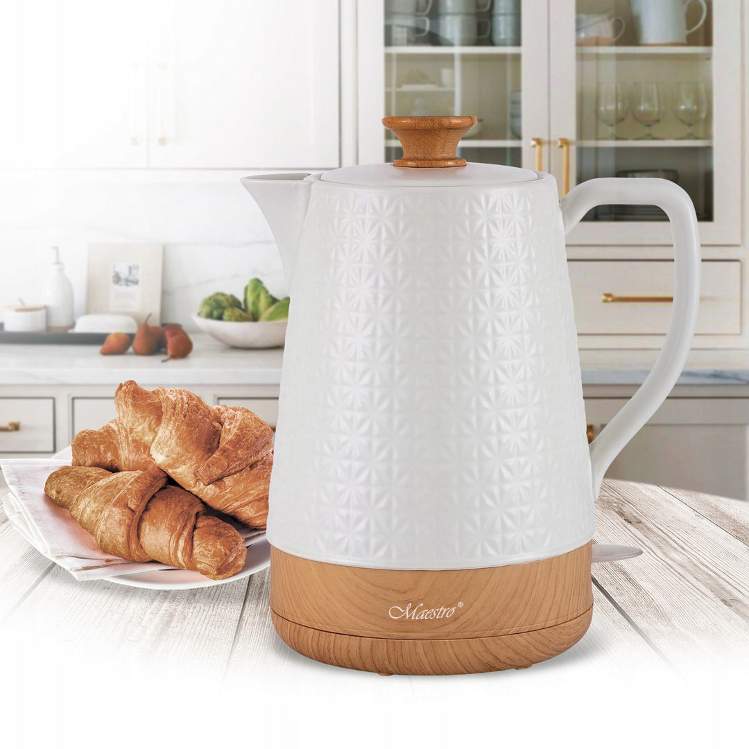 Chaleira elétrica sem fios Maestro, cerâmica, 1800 W, 1,8 L, MR076
