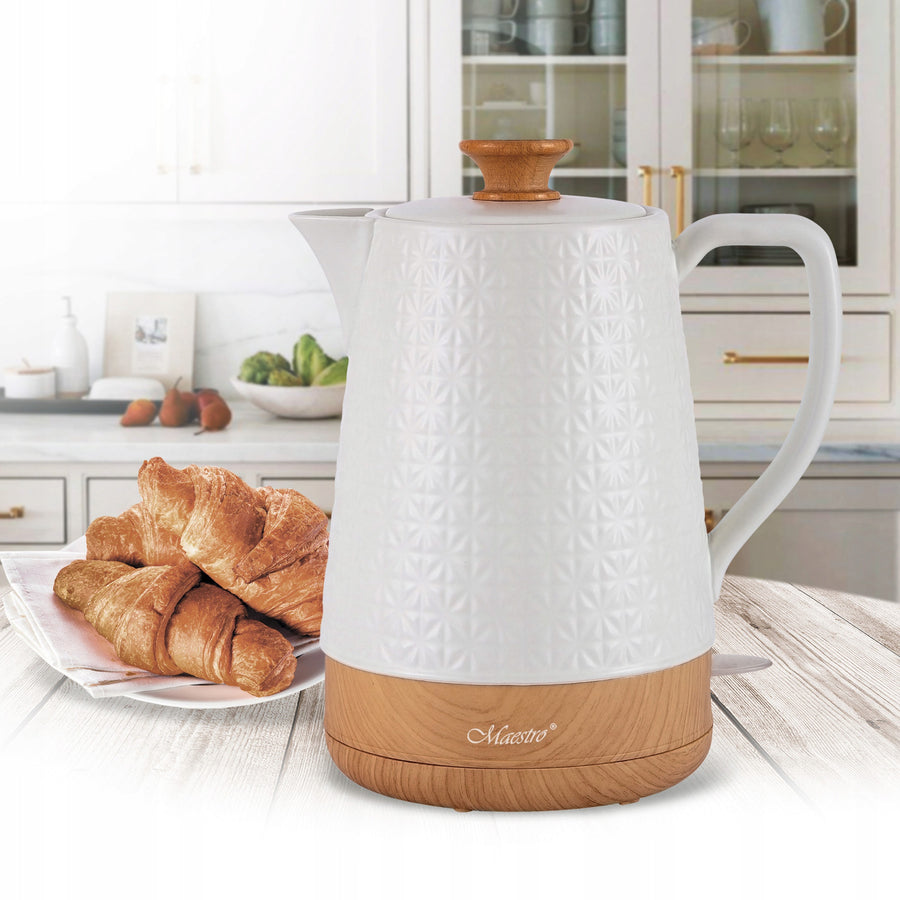 Maestro Hervidor sin cable, cerámica, 1800W, 1,8l, MR076