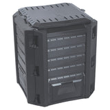 Prosperplast Compostador, resistente a las heladas, 380l, color negro, Compogreen