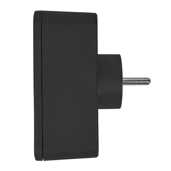 Toma de corriente Maclean x2 + 4xUSB, divisor con 2 tomas, 2xUSB A, 2xUSB C PD 20W, 1x16A + 1x6A, MCE249 F/B