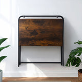 Maclean escritorio multifuncional para portátil, negro, tablero 50x80cm, 50kg máx., MC-127 B