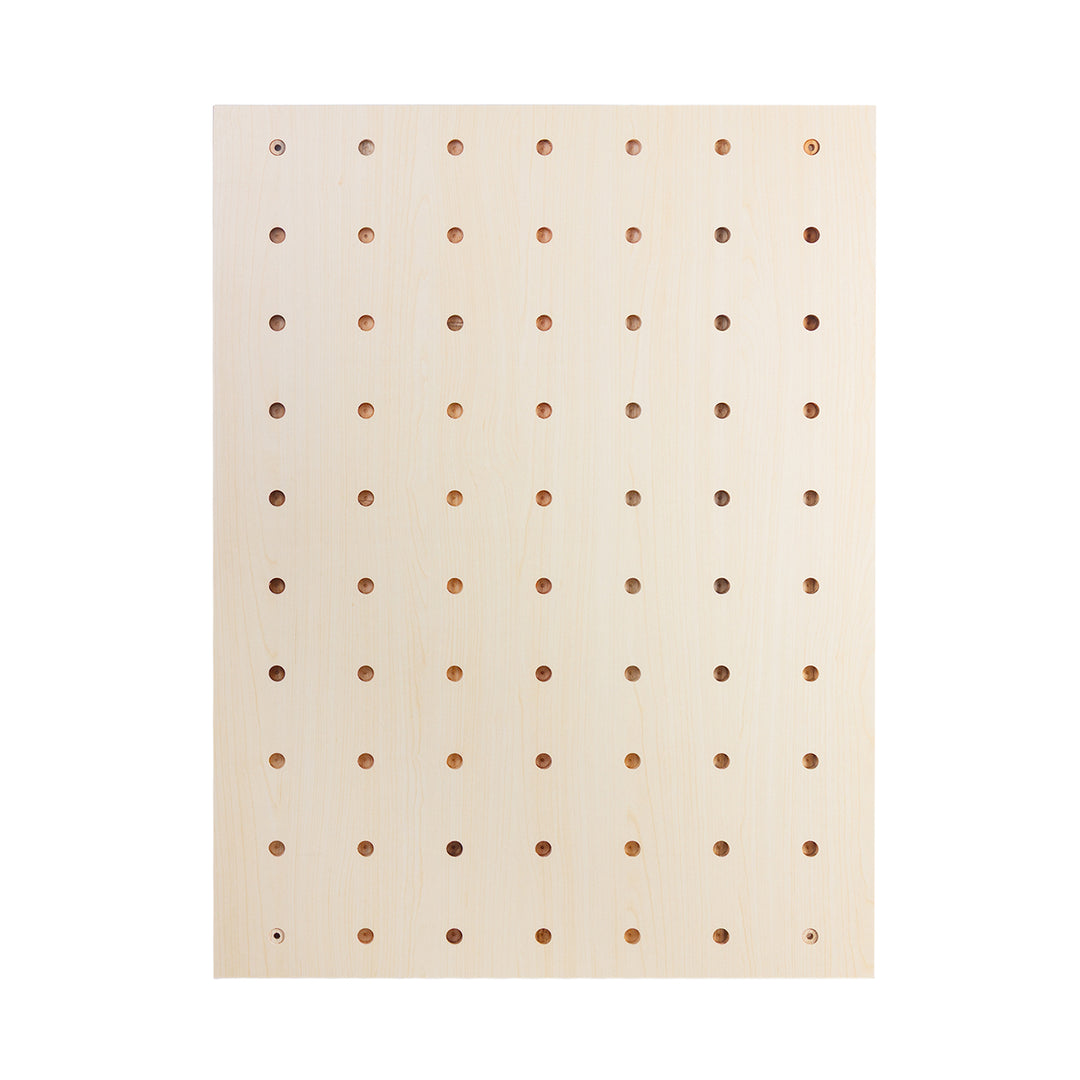 Tablero organizador de madera Maclean, color madera clara, 60 x 80 cm, máx. 20 kg, MC-131 WD
