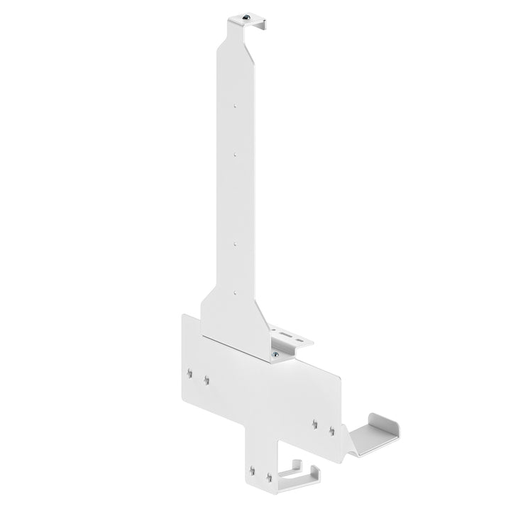 Suporte de parede NanoRS RS181 branco para PS5 com suporte para almofada, máx. 10 kg + Suporte de parede NanoRS RS180 branco para consola Playstation 5, máx. 10 kg