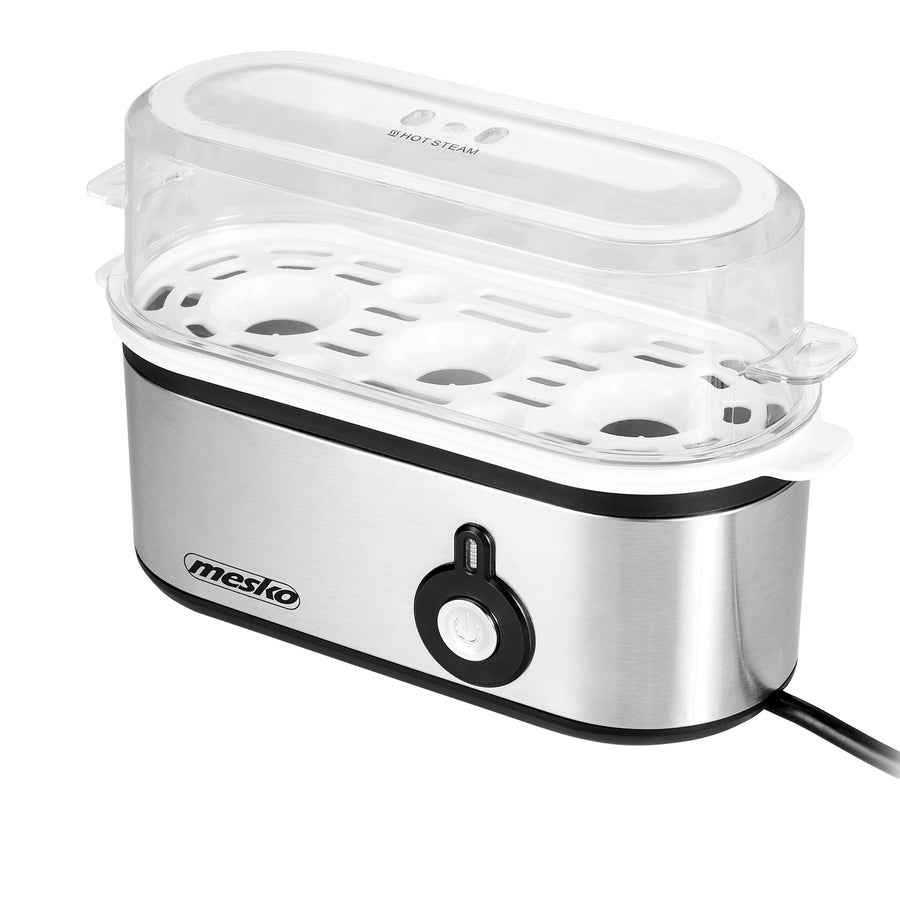 Cocedor de huevos Mesko MS 4485 para 1-3 huevos, 350W, pinza, enchufe UK