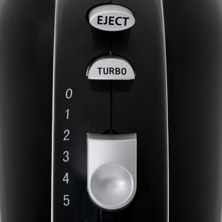 Batedeira manual Camry, 800 W, 5 velocidades, função turbo, preta, CR 4218