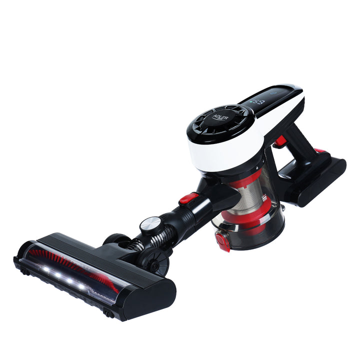 Adler AD 7048 Aspirador vertical inalámbrico de mano, color negro