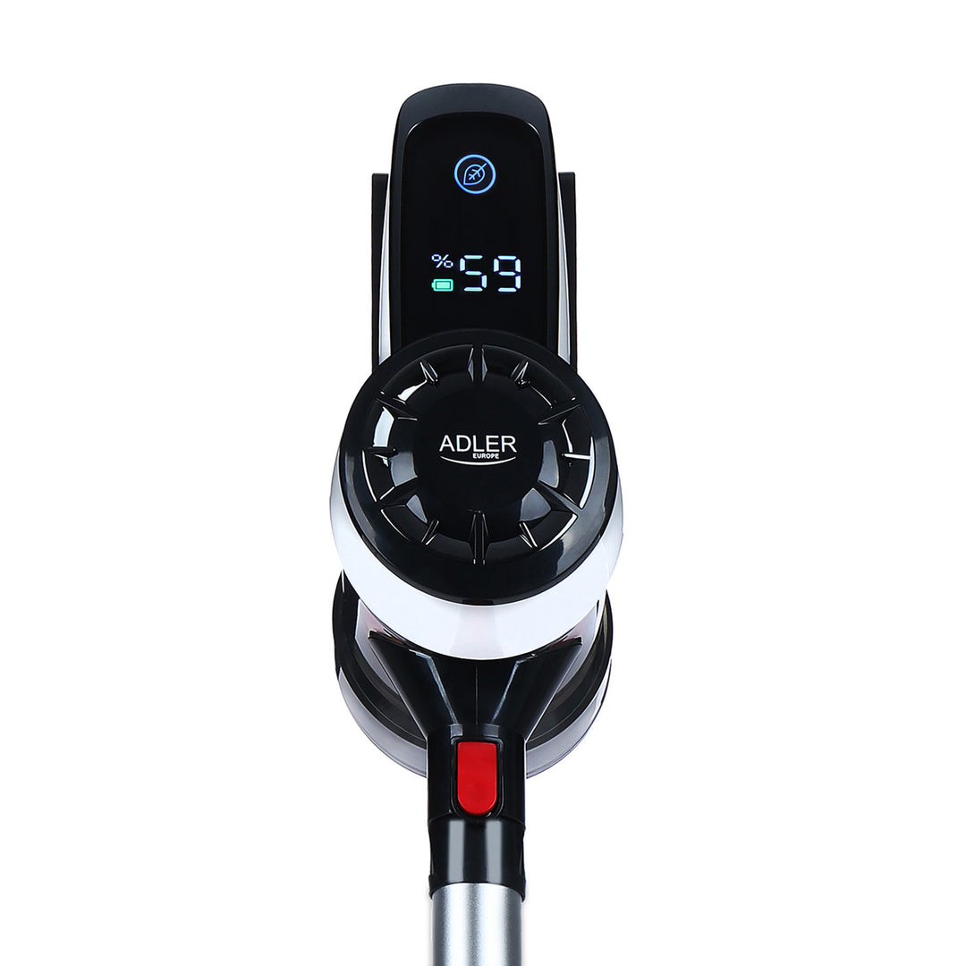 Adler AD 7048 Aspirador vertical inalámbrico de mano, color negro