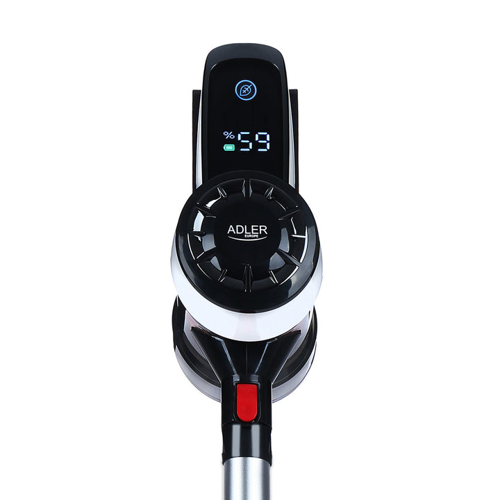 Adler AD 7048 Aspirador vertical inalámbrico de mano, color negro