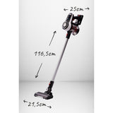 Adler AD 7048 Aspirador vertical inalámbrico de mano, color negro