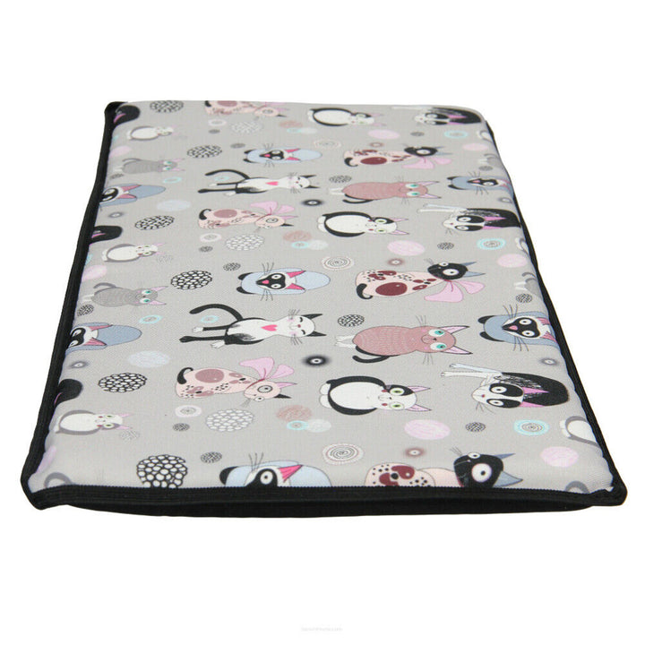 Almofada para cama de gato para nicho de janela 25x55cm Padrão Bertoni CATNIP
