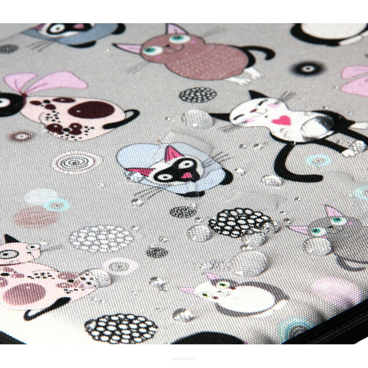 Almofada para cama de gato para nicho de janela 25x55cm Padrão Bertoni CATNIP