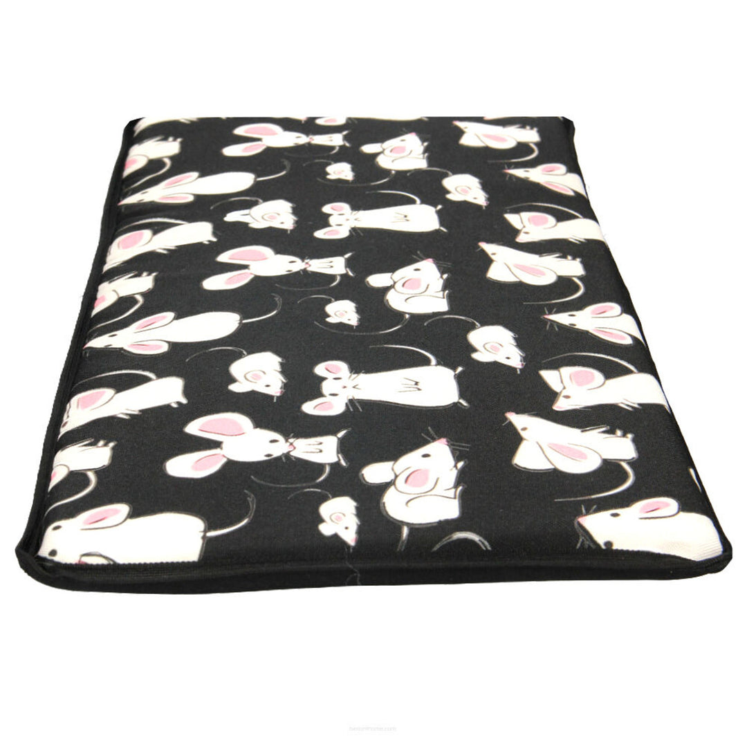 Almofada para cama de gato para peitoril de janela 25x55cm Bertoni Desenho de ratos