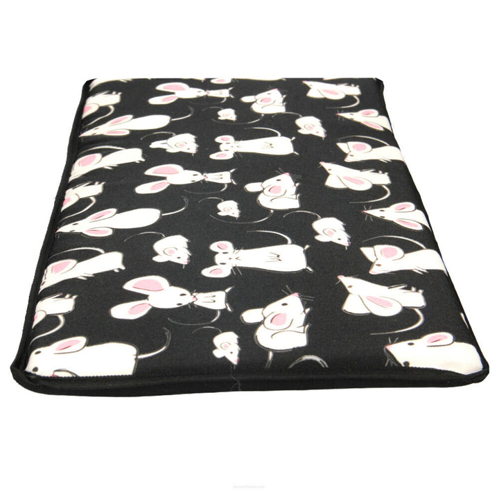 Almofada para cama de gato para peitoril de janela 25x55cm Bertoni Desenho de ratos