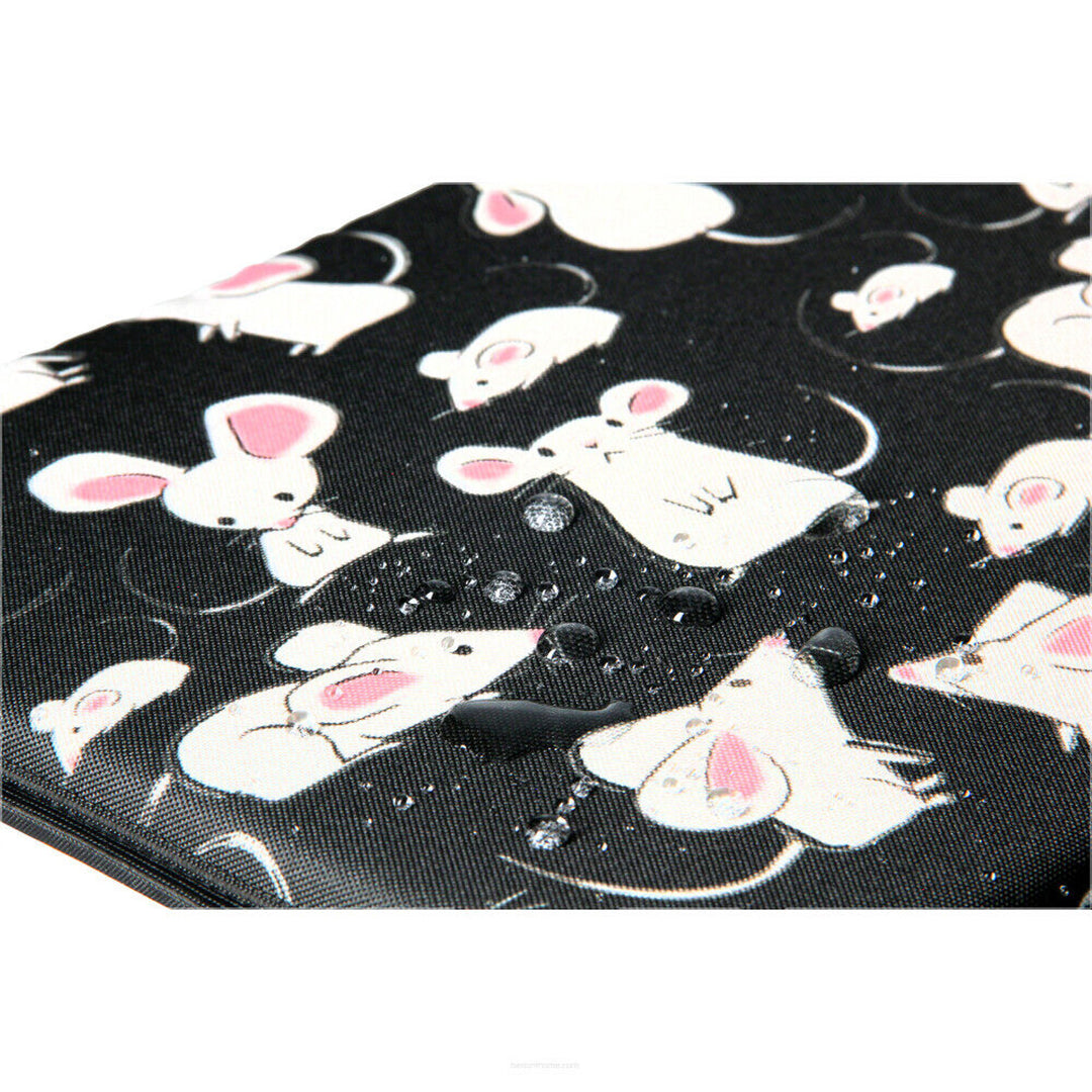 Almofada para cama de gato para peitoril de janela 25x55cm Bertoni Desenho de ratos
