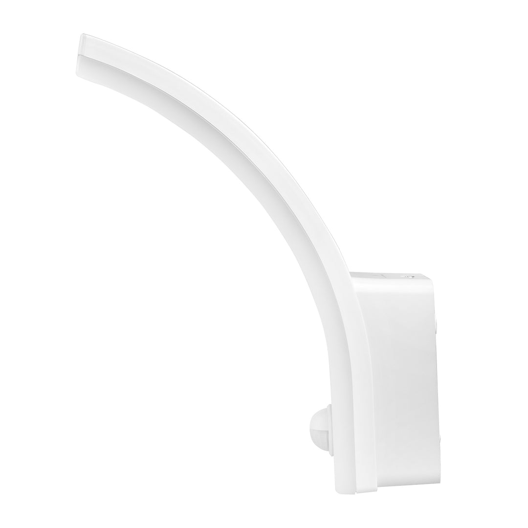 Luz LED com sensor de movimento Maclean, sensor de movimento PIR, branca, 20 W, IP65, 2000 lm, branco neutro (4000 K) MCE512 W, pacote de 2