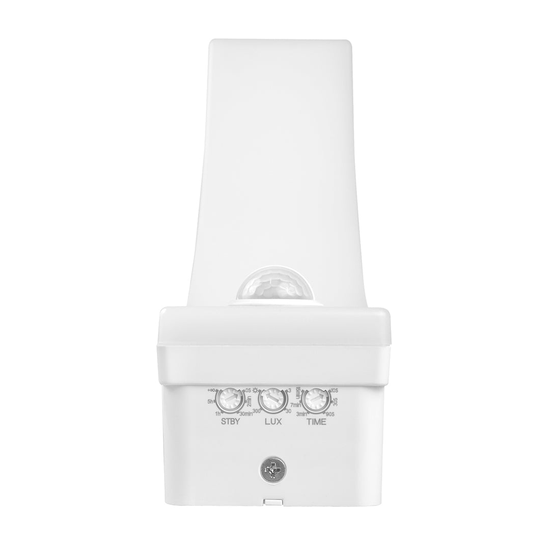 Luz LED com sensor de movimento Maclean, sensor de movimento PIR, branca, 20 W, IP65, 2000 lm, branco neutro (4000 K) MCE512 W, pacote de 2