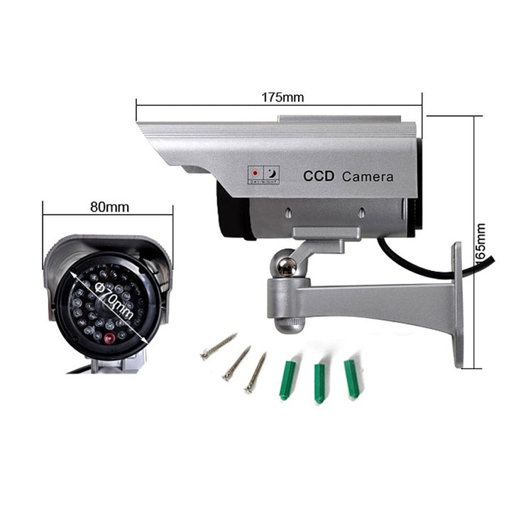 Diodo solar intermitente para câmara falsa SOL1200, 4 peças