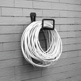 Suporte de parede Maclean Garage para pneus, ferramentas de jardim, escadas, mangueiras, bicicletas, aço, carga máxima de 35 kg, MC-441, pacote de 2
