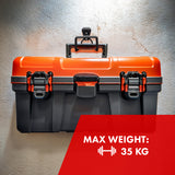 Suporte de parede Maclean Garage para pneus, ferramentas de jardim, escadas, mangueiras, bicicletas, aço, carga máxima de 35 kg, MC-441, pacote de 2