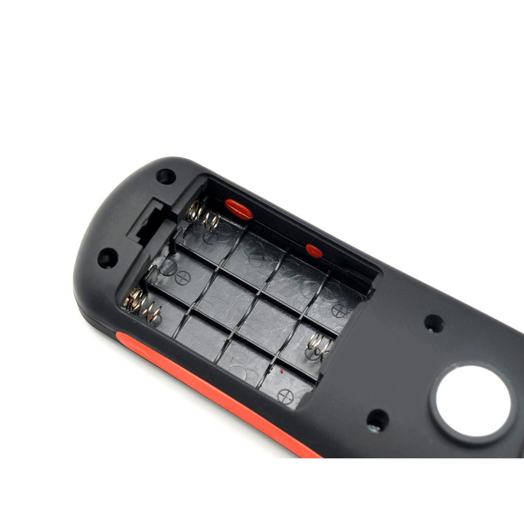 Maclean MCE03 Lámpara de taller 24 LED, imán, gancho, 2 piezas