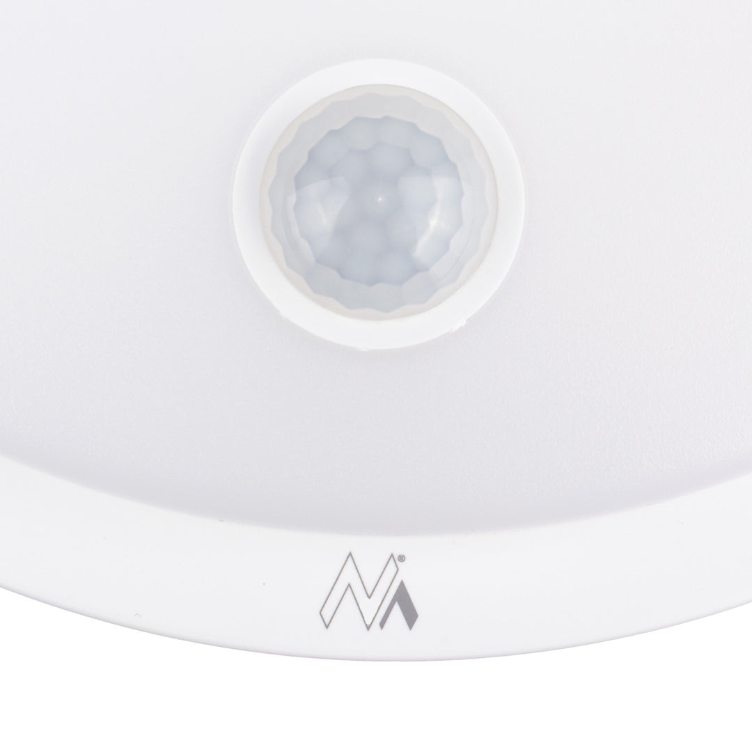 Lámpara LED con sensor de movimiento Maclean, sensor PIR, color blanco, 10 W, IP65, 1000 lm, color neutro, MCE525 W