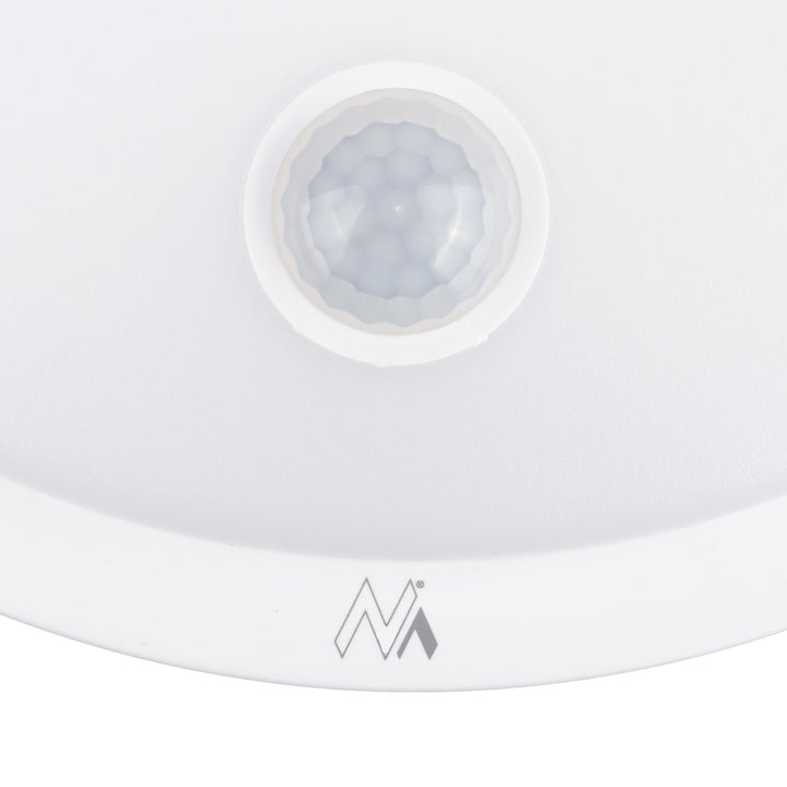 Lámpara LED con sensor de movimiento Maclean, sensor PIR, color blanco, 10 W, IP65, 1000 lm, color neutro, MCE525 W
