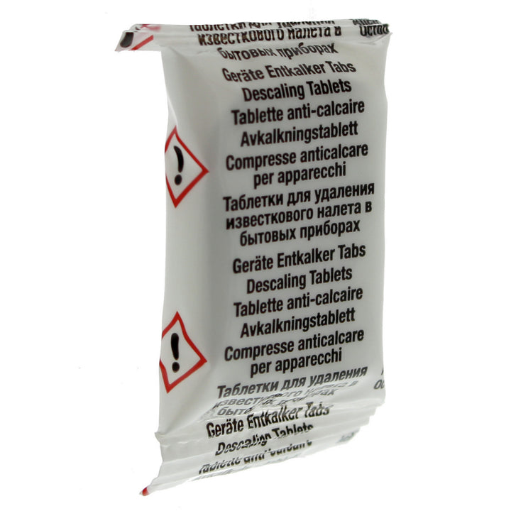 Pastilhas descalcificantes para máquinas de café expresso, 6 peças, universais, Scanpart, 2 embalagens