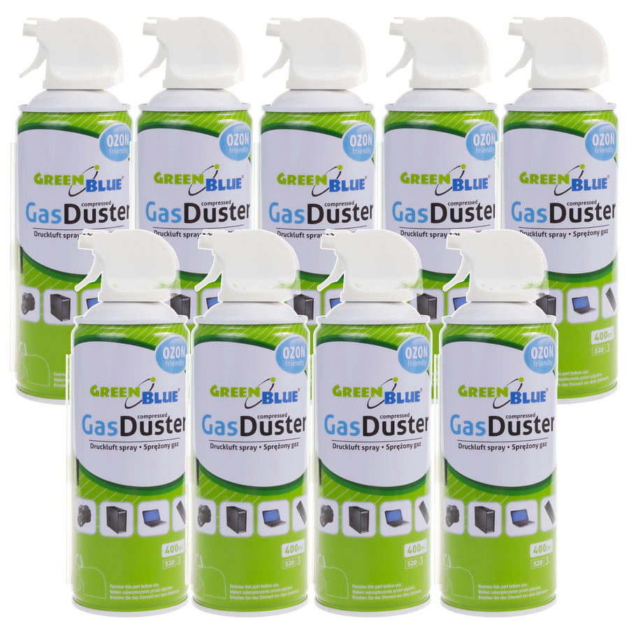 Pulverizador de pistola de ar comprimido GreenBlue GB400 400ml - Pulverizador de pistola, 9 peças