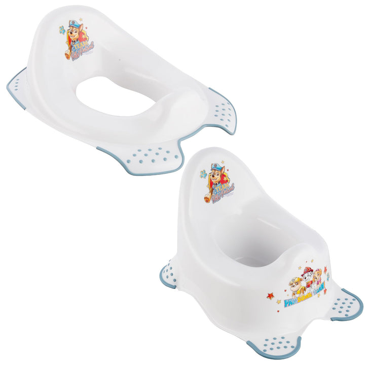 Assento Sanitário Antiderrapante Psi Patrol - Patrulha Pata+ Assento Sanitário Antiderrapante Psi Patrol, Branco, Máx. 15 kg