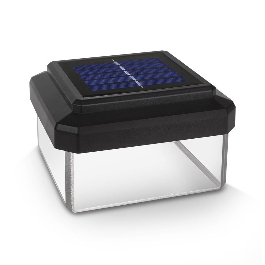 GreenBlue GB127 LED solar lámpara de poste, 80x80mm, sobre dosel, 4 piezas