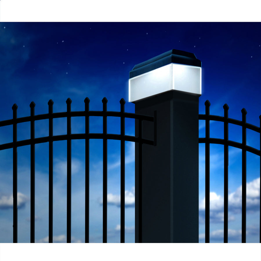 GreenBlue GB126 Solar LED luz del poste, 60x60mm, sobre dosel, 4 piezas