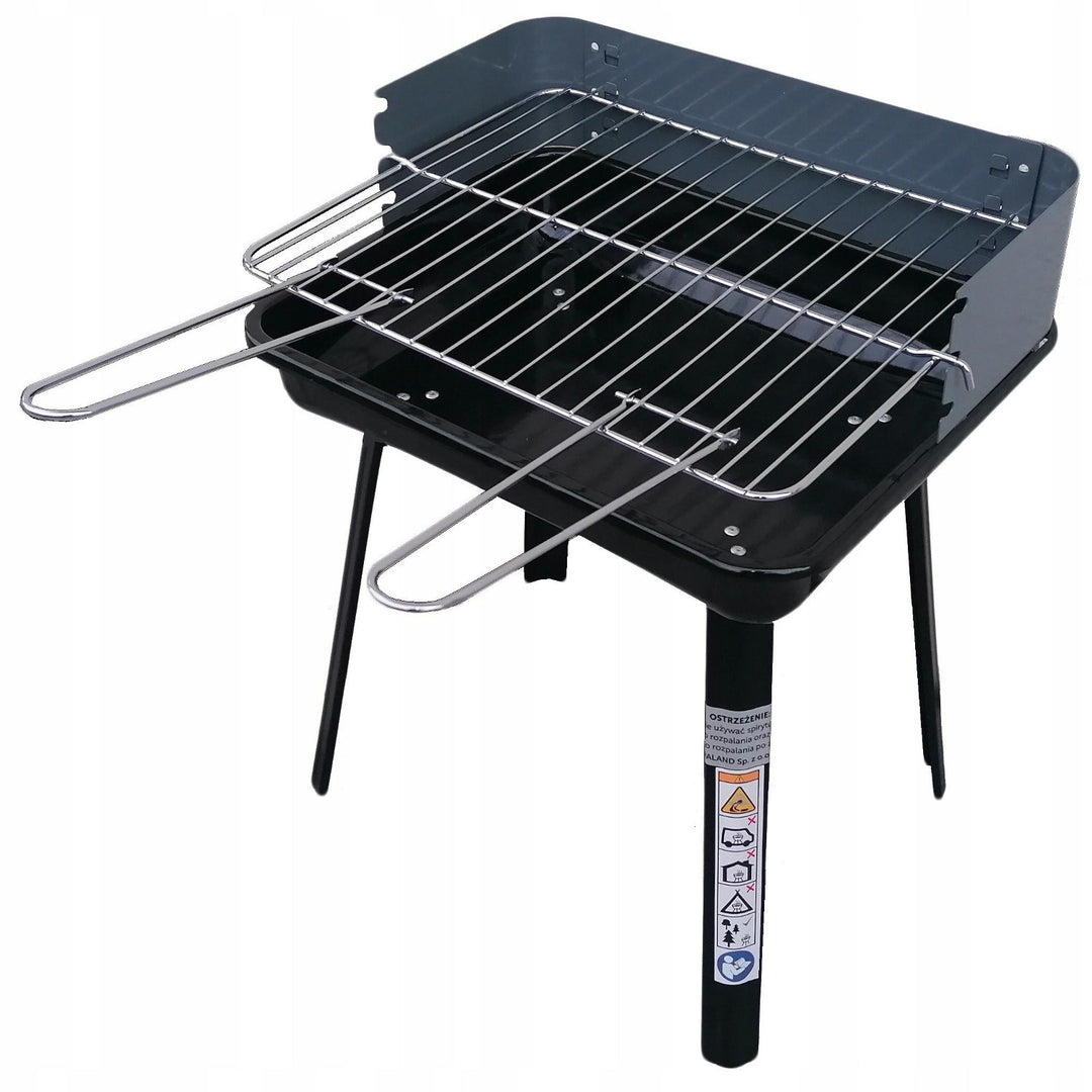 Master Grill & Party parrilla de carbón, rectangular, plegable, portátil, MG936
