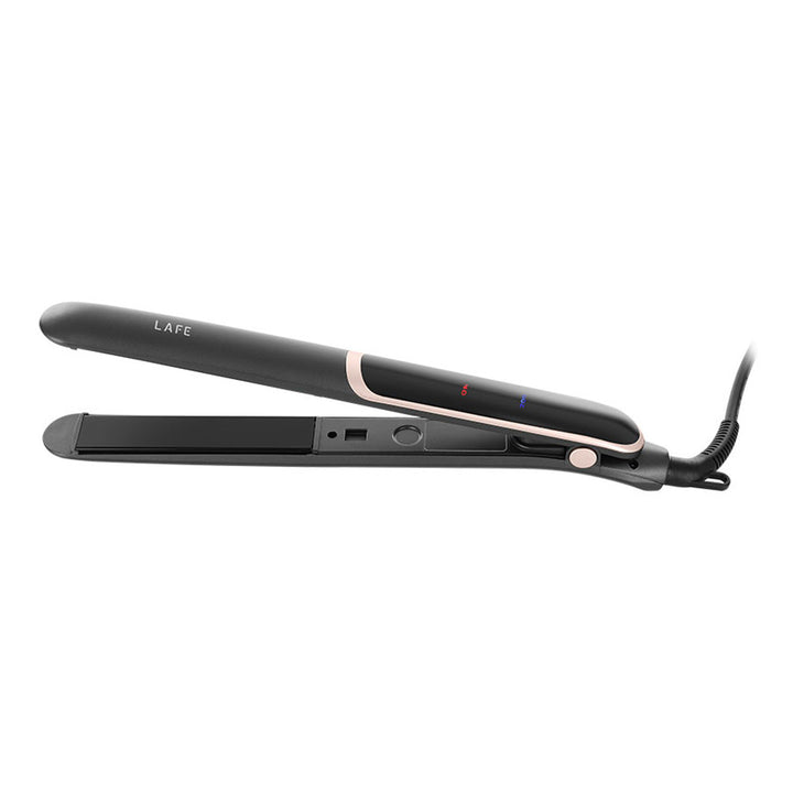 Prancha LAFE com controlo de temperatura, 35 W, revestimento cerâmico, alisadora elegante e brilhante