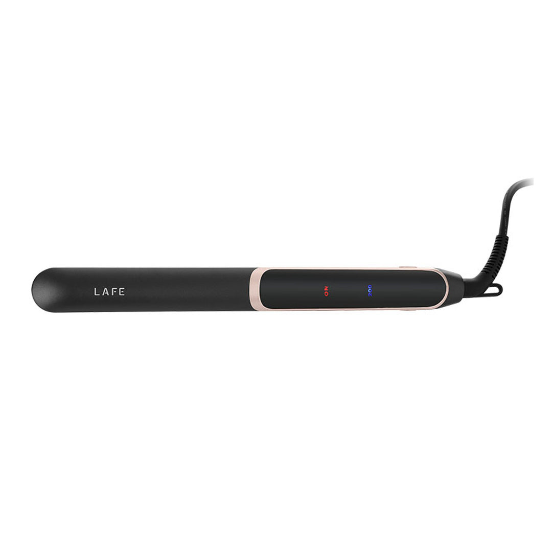 Prancha LAFE com controlo de temperatura, 35 W, revestimento cerâmico, alisadora elegante e brilhante