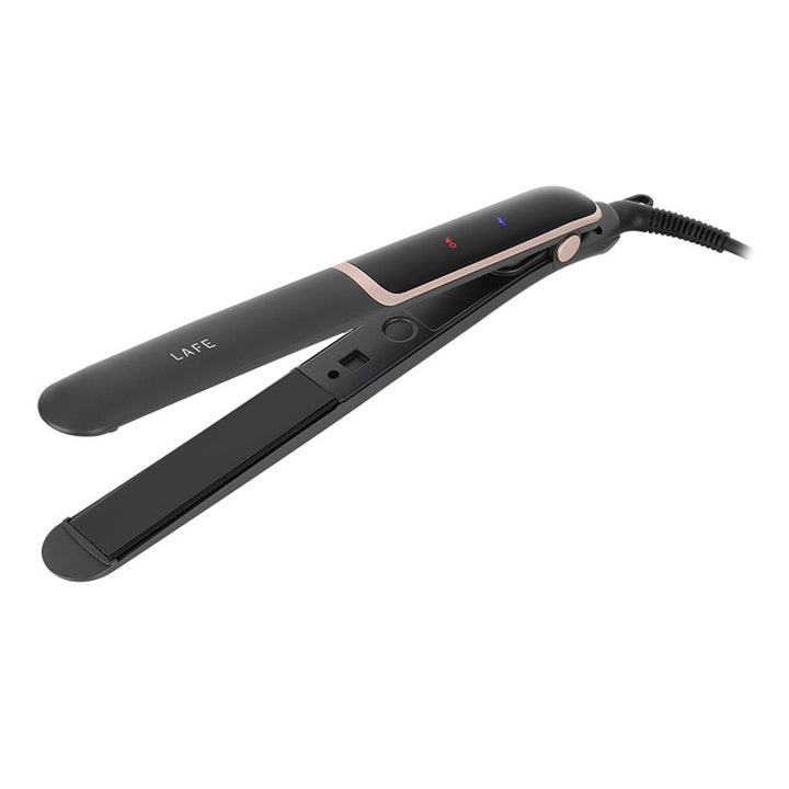 Prancha LAFE com controlo de temperatura, 35 W, revestimento cerâmico, alisadora elegante e brilhante