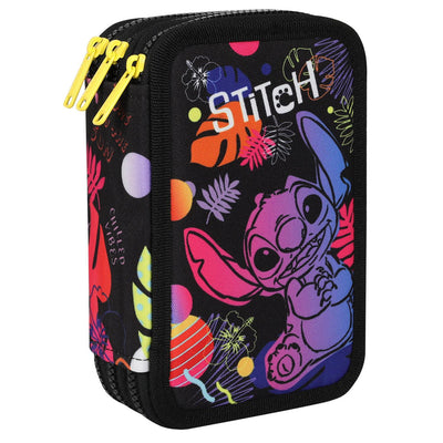 Estojo CoolPack de três compartimentos com acessórios JUMPER 3 STITCH