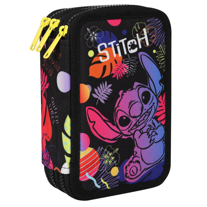 Estojo CoolPack de três compartimentos com acessórios JUMPER 3 STITCH
