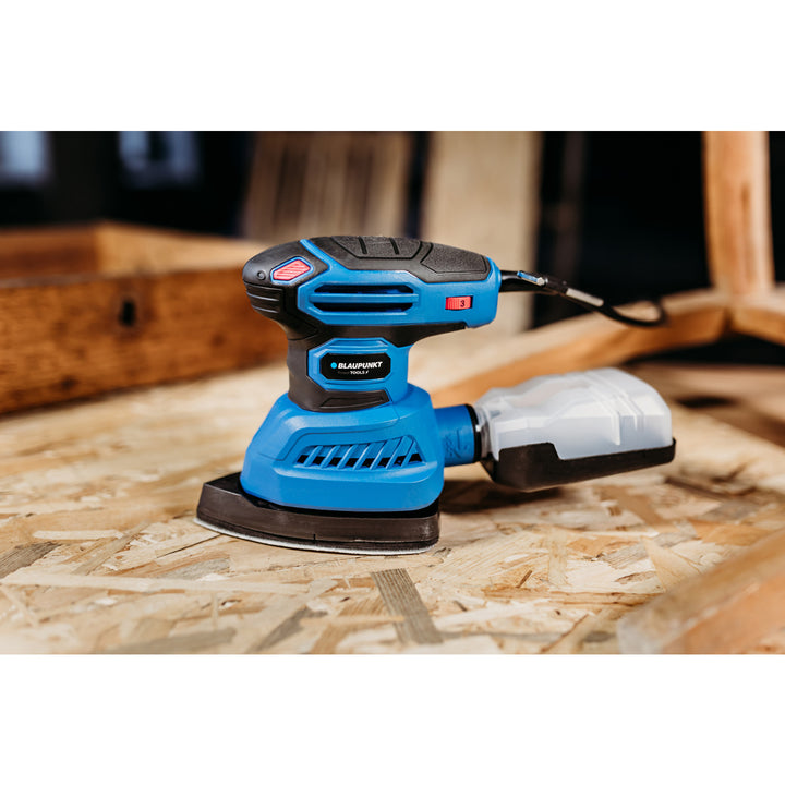 Lijadora Blaupunkt, 300 W, pies lijadores intercambiables, diámetro oscilante de 1,8 mm, OS6010
