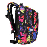 Mochila escolar preta Coolpack Jerry DISNEY STITCH 19L + estojo CoolPack de três compartimentos com acessórios JUMPER 3 STITCH